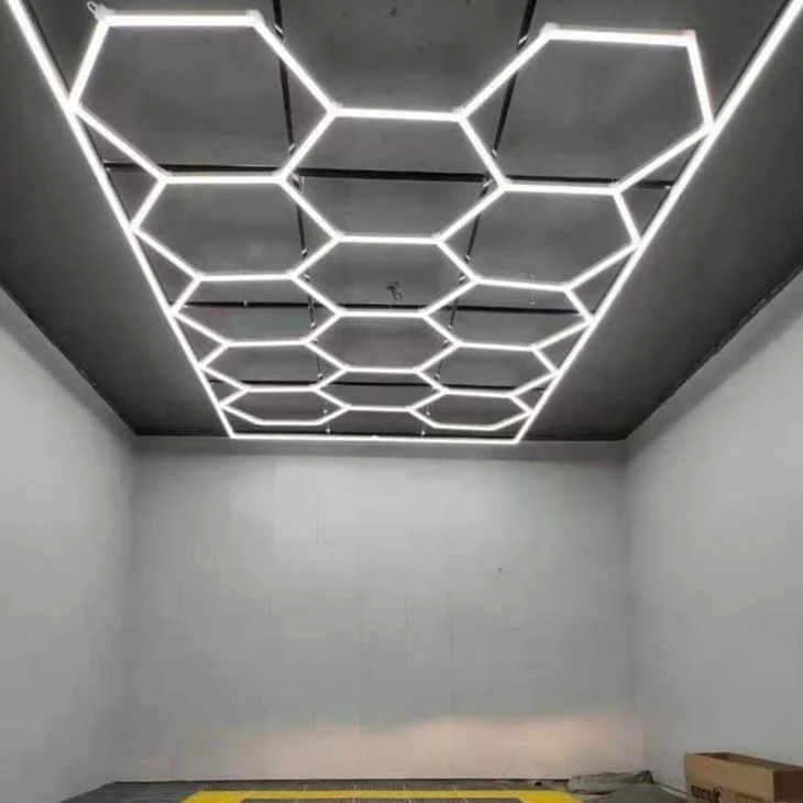 Tri Burst Led Light Garage Light Hexagon Lights